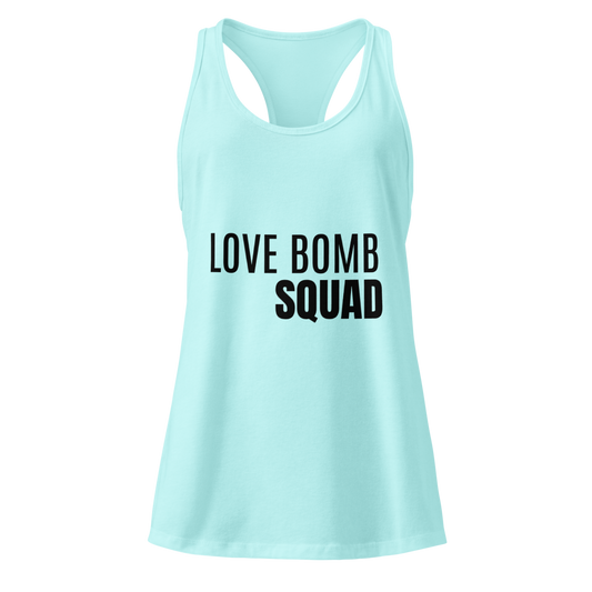 Women’s fitted racerback tank top
